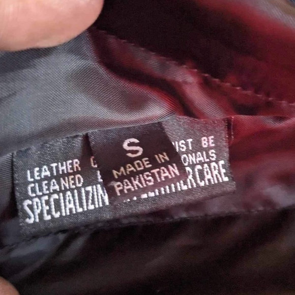 First Classics Leather Jacket Youth Size Small - Picture 3 of 5